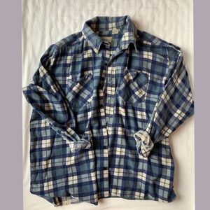 VINTAGE button down flannel